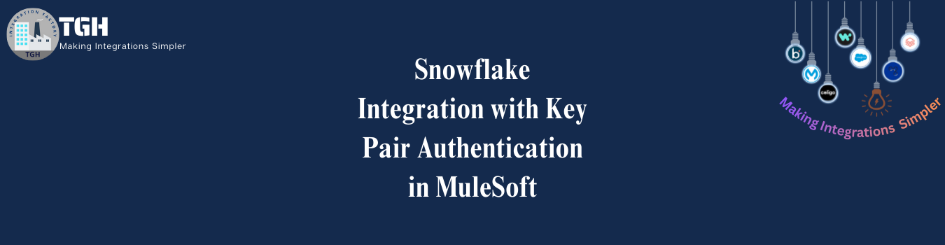 Snowflake Integration with Key Pair Authentication in MuleSoft