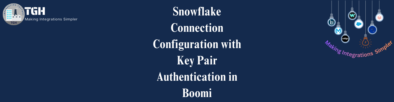 Snowflake Connection Configuration with Key Pair Authentication in Boomi