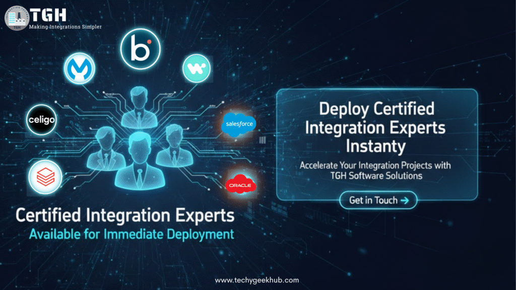 Certified Integration Experts Available for Immediate Deployment | TGH Software Solutions