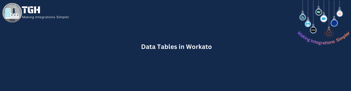 Workato Data Tables Guide: Simple Step-by-Step Tutorial