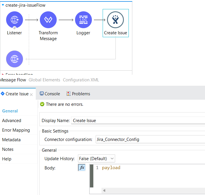 Drag and drop Create Issues