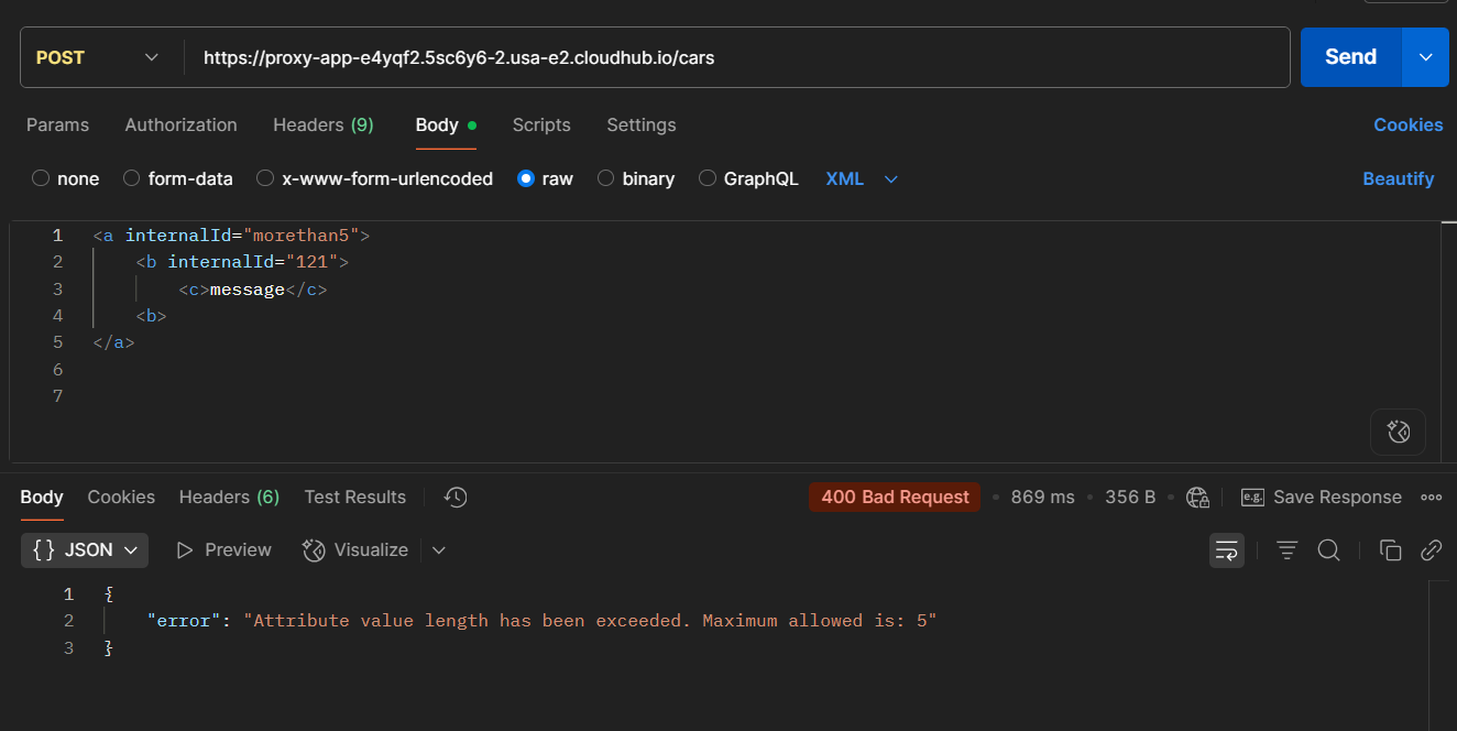 Maximum Attribute Length