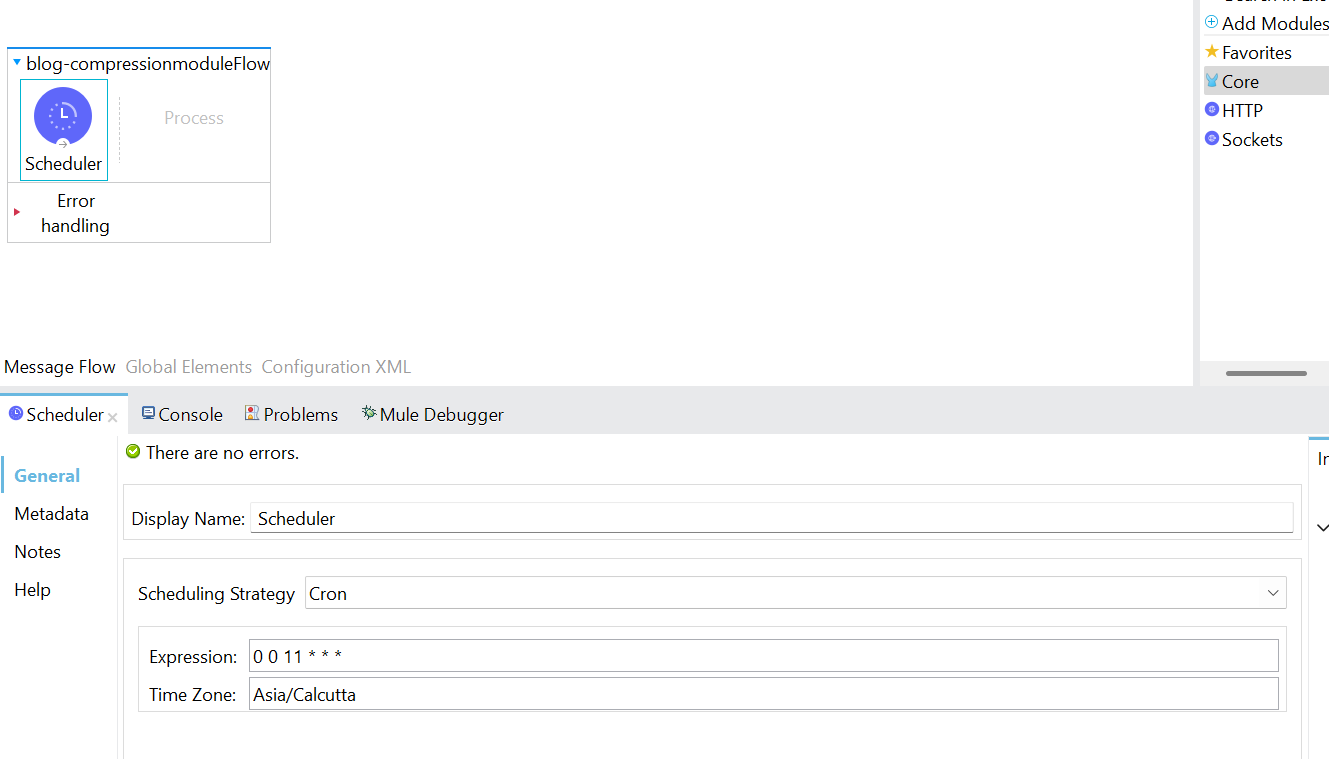 Drag and drop Scheduler