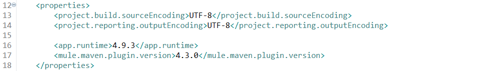 Move common properties to parent POM.