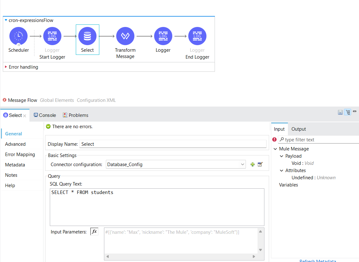Cron Expression Flow