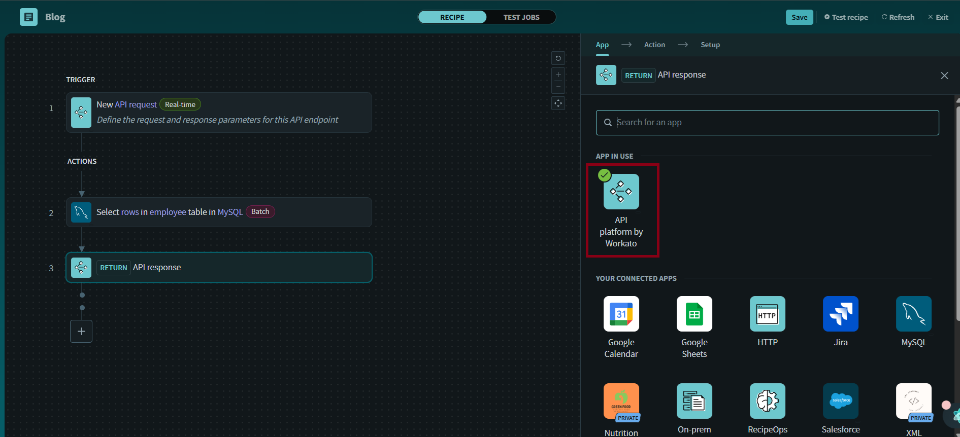 API platform by workato