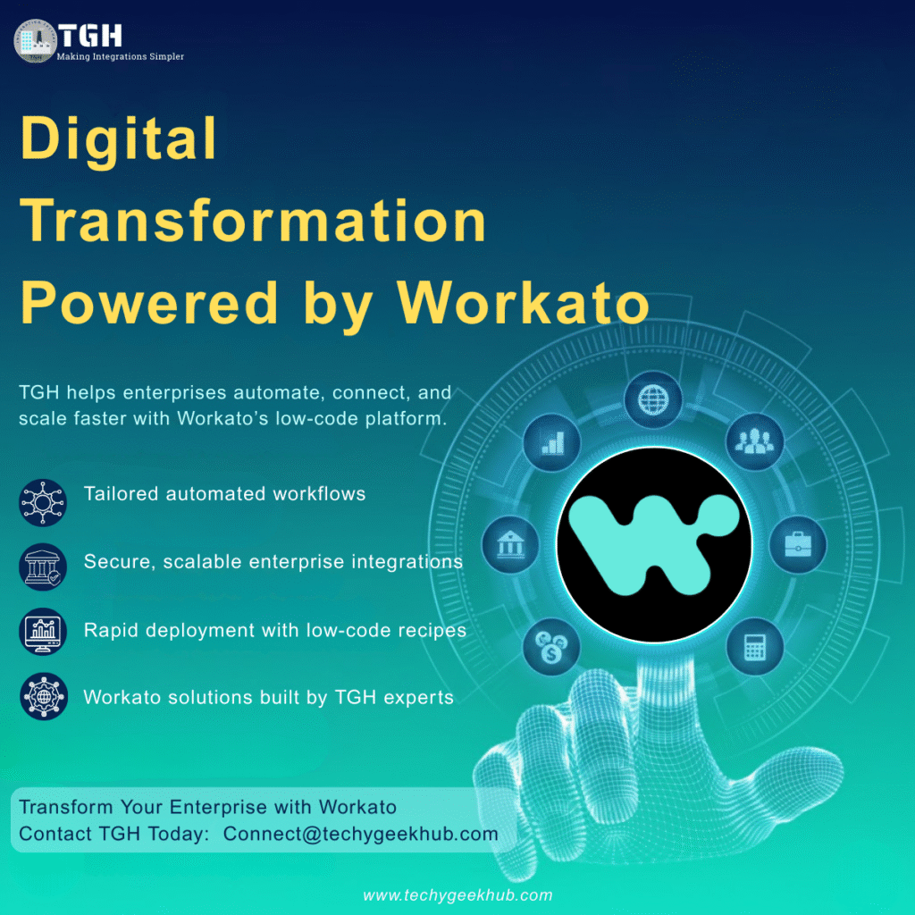Digital transformation powered by workato