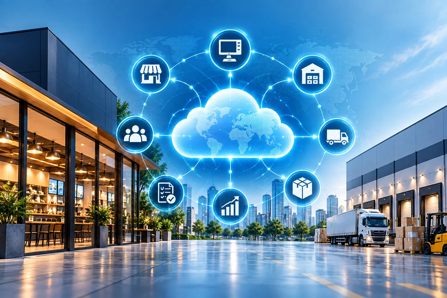 QSR supply chain integration platform