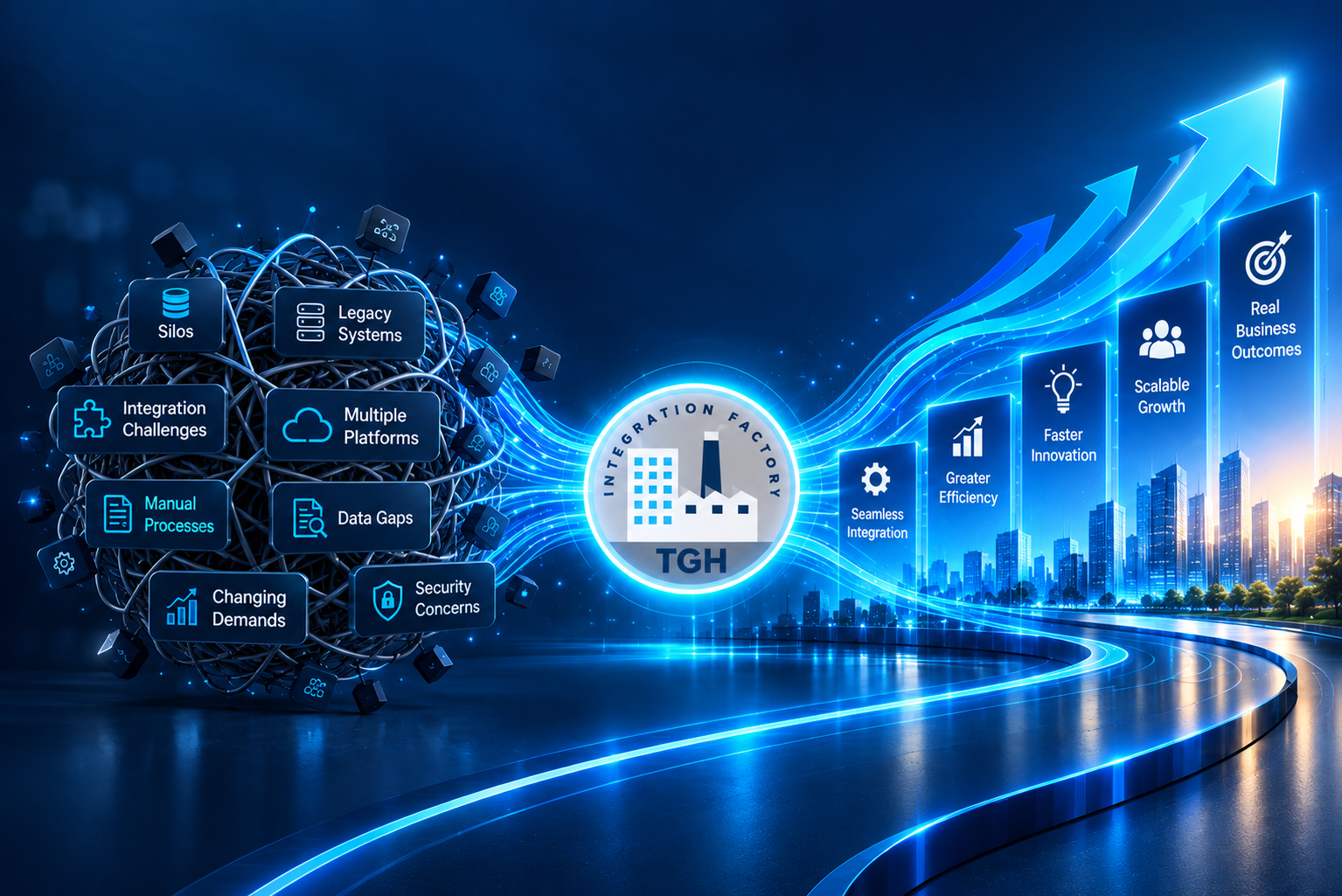 TGH team and global enterprise collaboration