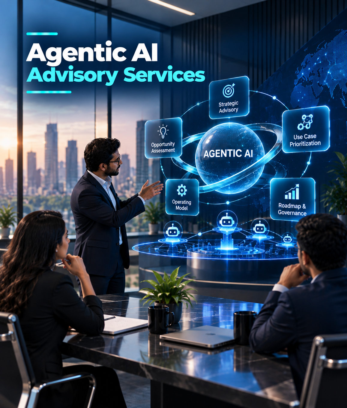 Agentic AI Advisory Services Visual