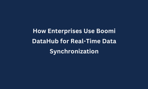 How Enterprises Use Boomi DataHub for Real-Time Data Synchronization